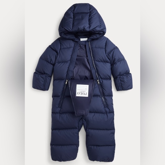 NWT RALPH LAUREN WINTER BUNTING SUIT - Picture 3 of 8